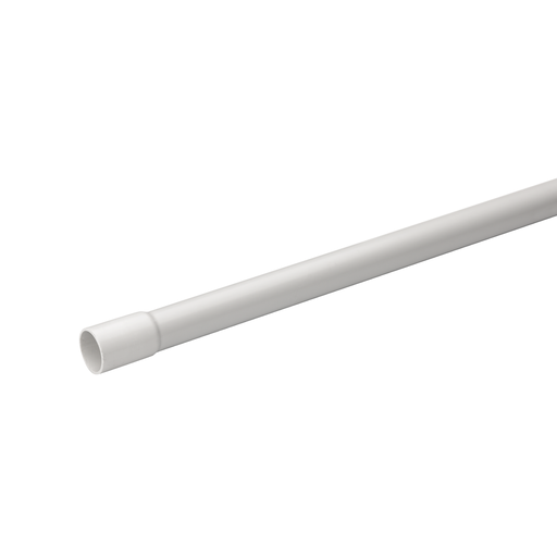 [SCHIMT50516] Mureva Tube - conduit rigide tulipé PVC gris - Ø16mm/2m - au mètre linéaire