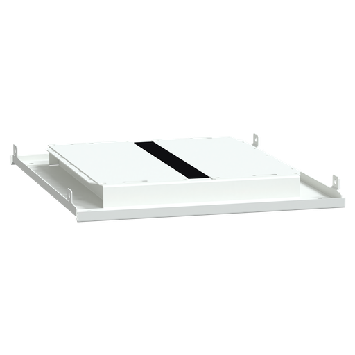 [SCHLVS08494] PrismaSeT P - Plaque passe-câbles pleine IP30 - L400 P400
