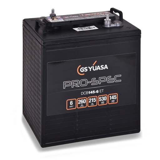[ENIAMP92154] Batterie(s) Batterie traction YUASA PRO-SPEC DCB145-6 6V 260Ah M8-V