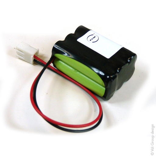 [ENIMGH00741] Pack(s) Batterie Nimh 6x AAA 6S1P ST2 F160 7.2V 800mAh JST
