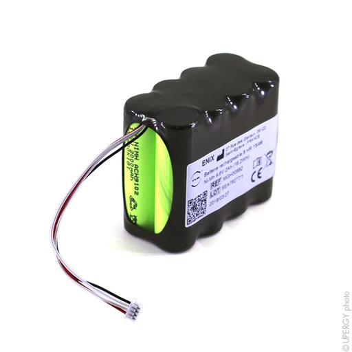 [ENIMGH00882] Pack(s) Batterie médicale MEDWIN EASYLIT 9.6V 2Ah Molex