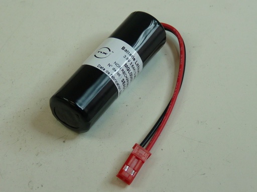 [ENIMGL00451] Pack(s) Batterie lithium LS17500 A F70 3.6V 3.6Ah JST