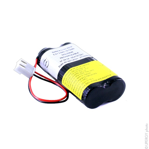 [ENIMGL00646] Pack(s) Batterie Li-Ion 2x 18650 2S1P ST1 7.2V 3.35Ah JST