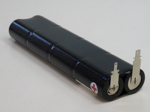 [ENIMGN0863] Pack(s) Batterie eclairage secours 8x SC 8S1P ST5 9.6V 1600mAh Cosse