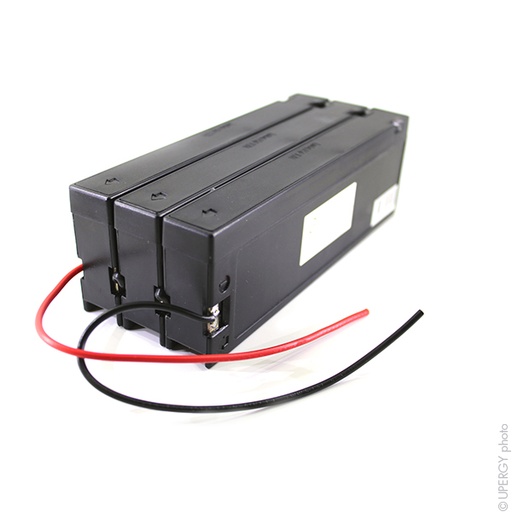 [ENIMXP0024] Pack(s) Batterie plomb 3x AGM 12V 3S1P ST1 36V 2.3Ah Fil