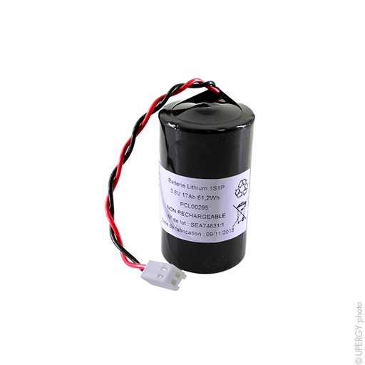 [ENIPCL00295] Pack(s) Pile lithium LS33600 D 3.6V 17Ah 6471