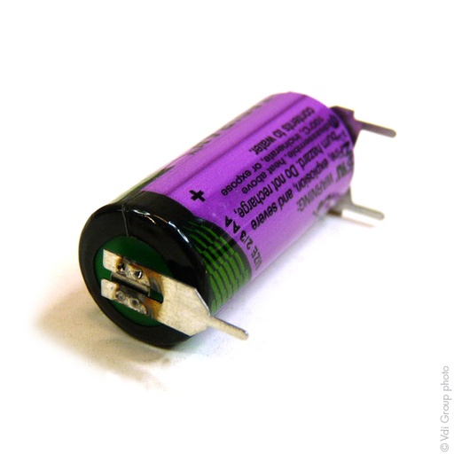 [ENIPCL00302] Pack(s) Pile lithium SL-761/PT 2/3AA 3.6V 1.5Ah 3PFR