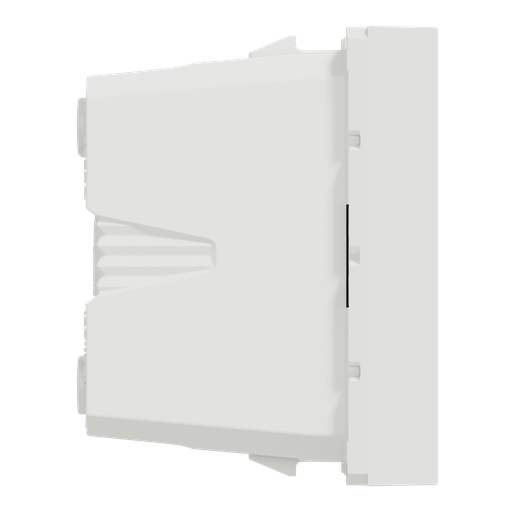 [SCHNU302018] Unica - prise euroamericaine - 2P - 1 mod - Blanc - méca seul