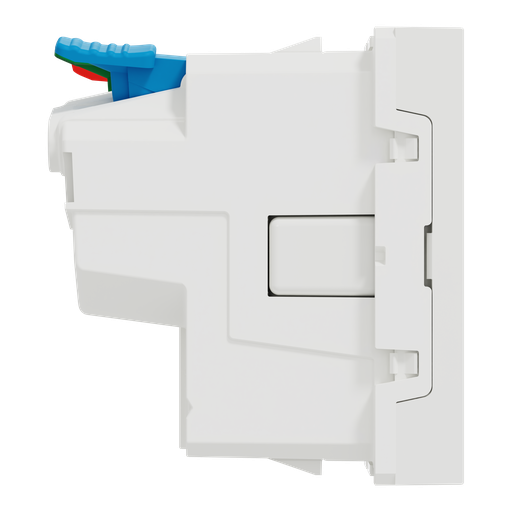 [SCHNU305720] Unica - prise 2P+T - DE - connexion rapide - Blanc antibactérien - méca seul