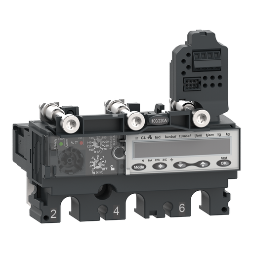 [SCHC1036M080] ComPacT NSX - Déclencheur MicroLogic 6.2 E-M 80A - 3P3D pour NSX100-250