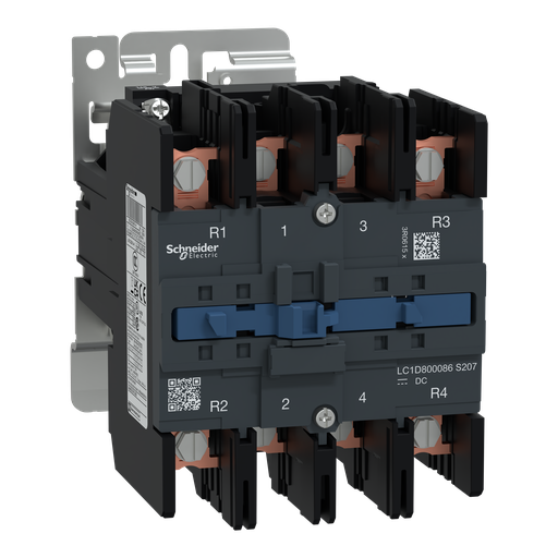 [SCHLC1D800086FWS207] TeSys D - contacteur S207 - 4P (2F+2O) AC-1 - 125A <=440V - 110Vcc
