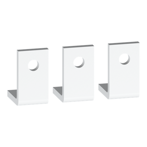 [SCHLA9G3682] Rallonges arrière à angle droit pour TeSys G265-500 3 pôles