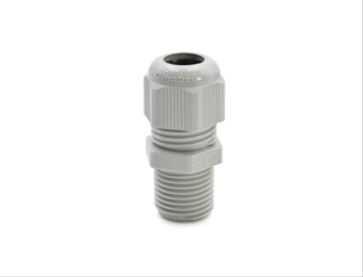 [CEM1901M16] Presse-étoupe filetage long en polyamide IP68 ISO 16 gris (RAL 7035)