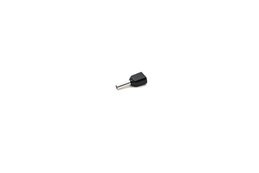 [CEMPKT1512] Embout de câblage double 2 x 1,5 mm² longueur 12 mm noir